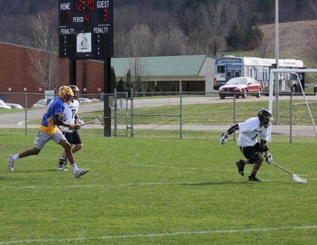 Men's Lacrosse Team Defeats Alfred State College