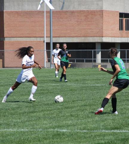 Sisters Lead Soccer To Win